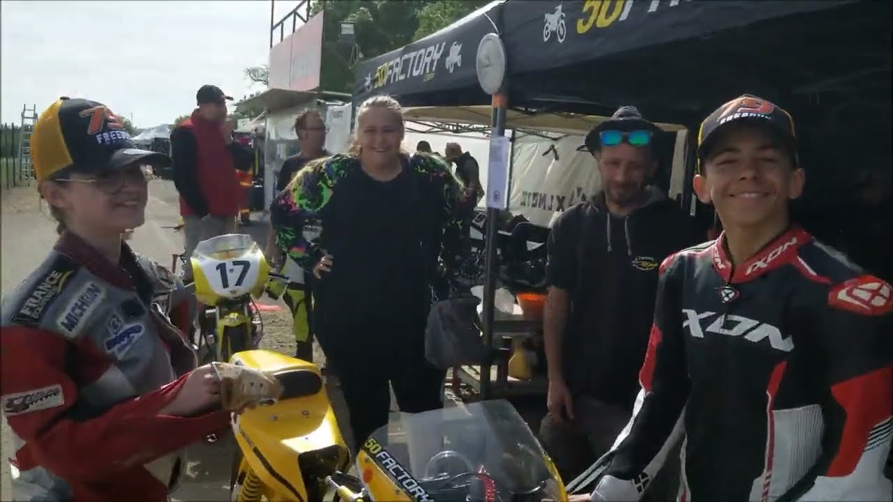 6h d'endurance 50 cc mob/scoot/méca boite ,UFOLEP circuit winkart Carcassonne , Dimanche 23/04/2023.