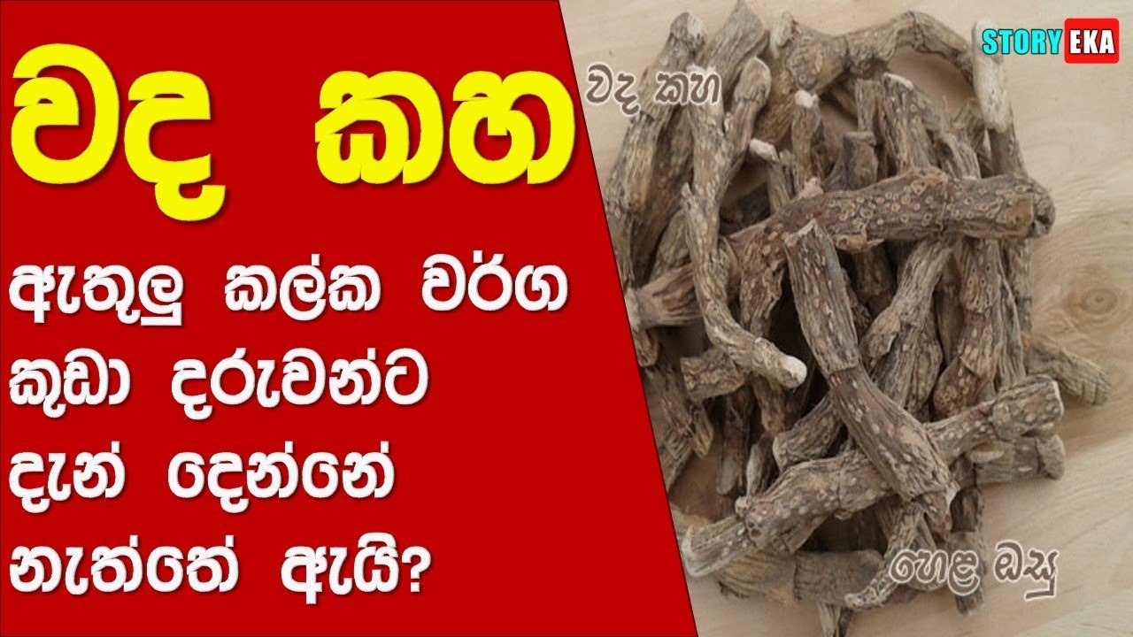වද කහ | Wada Kaha | Ath Beheth Sinhala | Story Eka