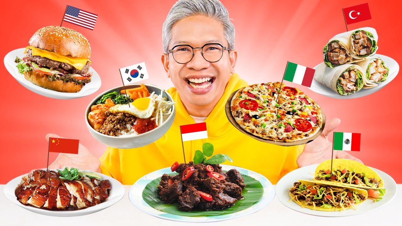 KITA MAKAN MAKANAN SELURUH DUNIA!!