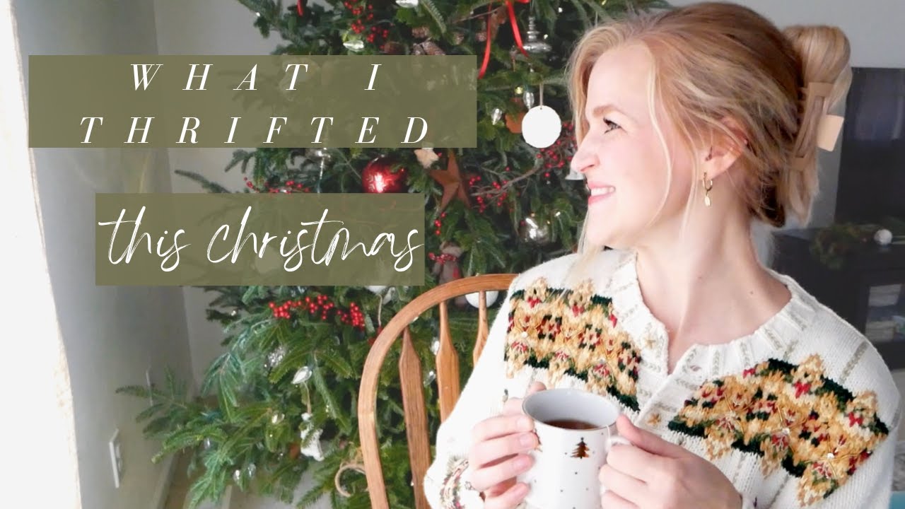 Thrift Haul : Second Hand Christmas Gifts!