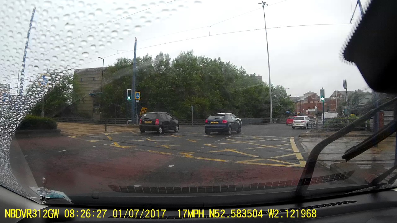 Learner driver on wolverhampton ring road