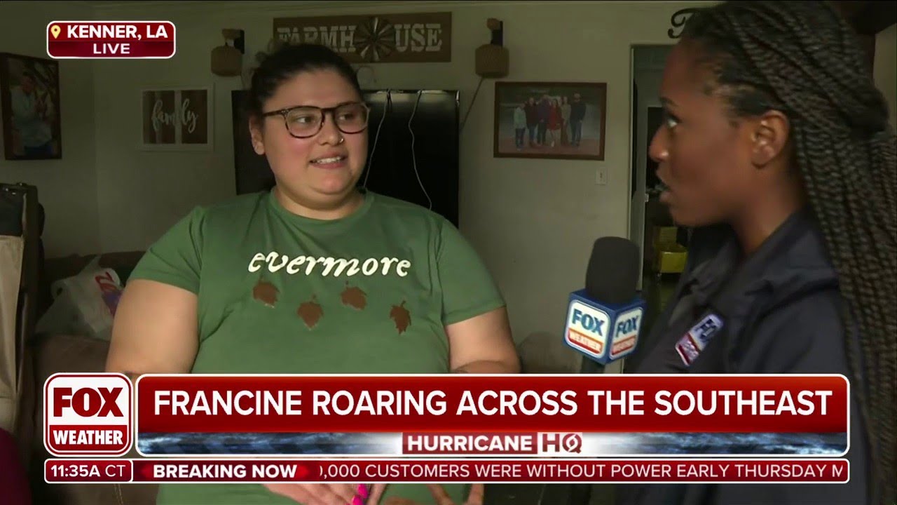 Kenner Resident Cleans Up Flooding from Francine on Her Birthday