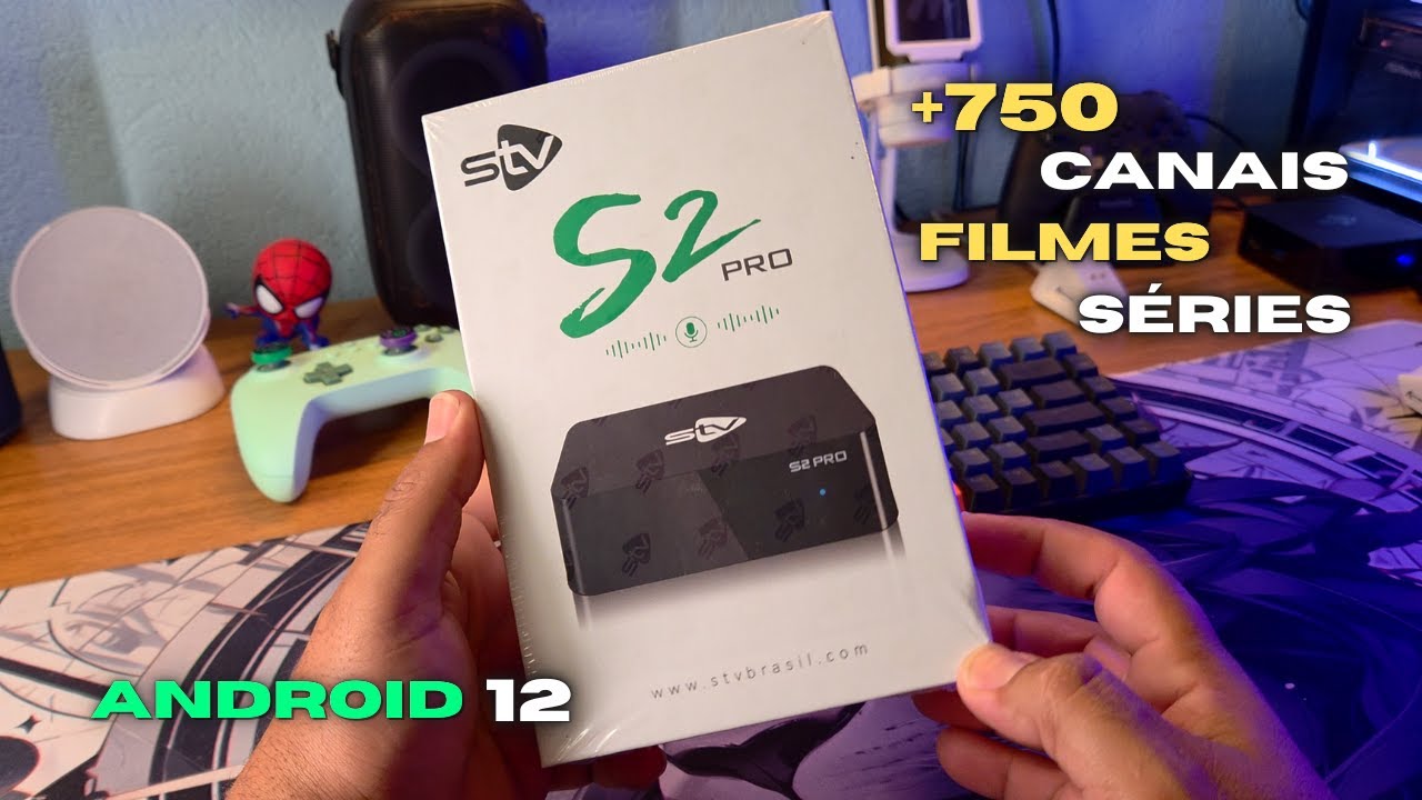 TV BOX  STV-S2 PRO 4K  Ótimo custo Benéfico em 2025