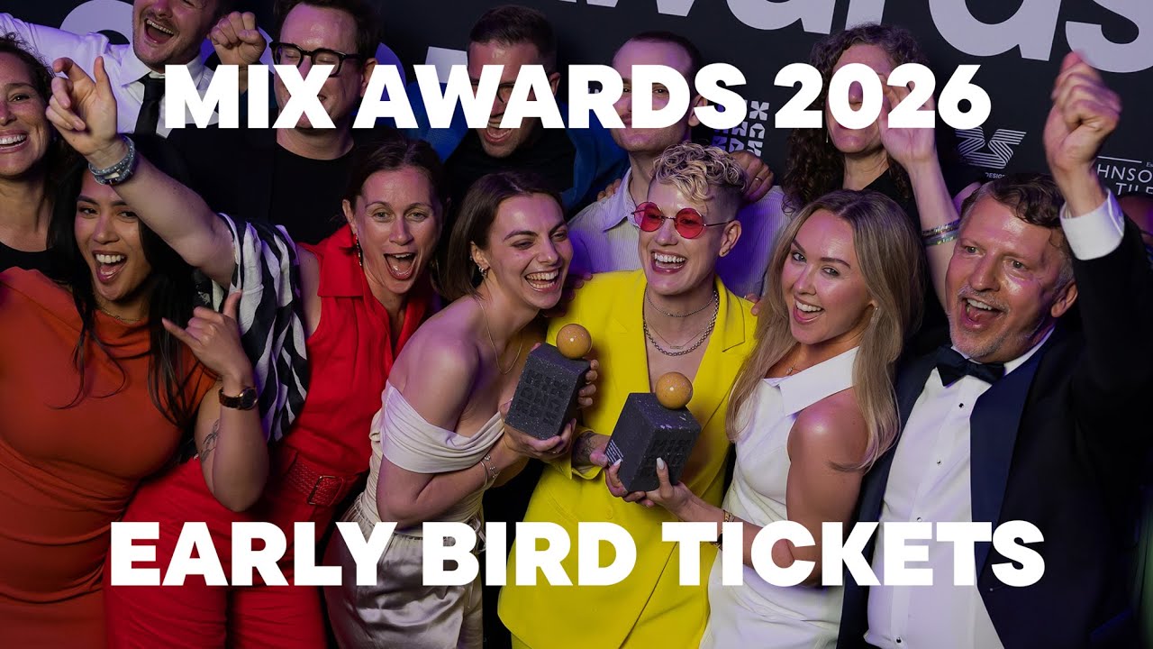 Mix Awards 2026: Early Bird tickets close next week!