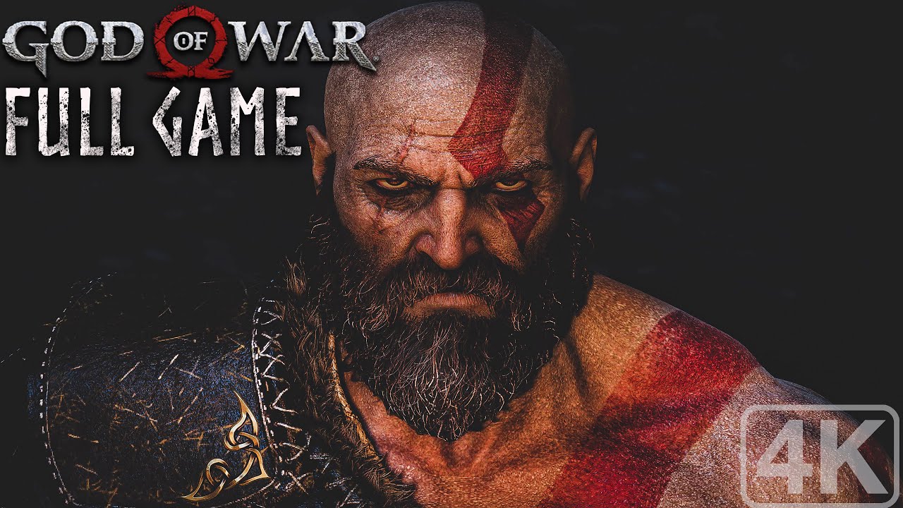 God of War 2018｜Full Game Playthrough｜PC 4K Ultra