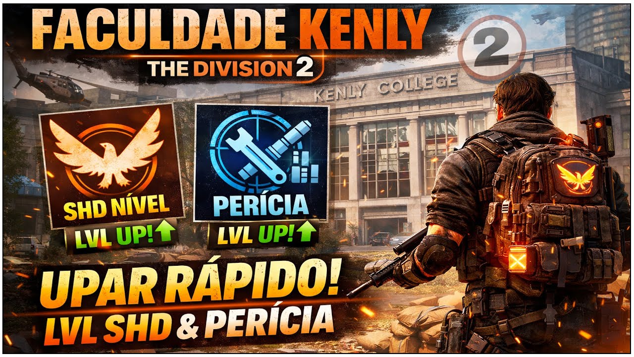 Como Upar SHD e Perícia MUITO RÁPIDO na Faculdade Kenly em The Division 2