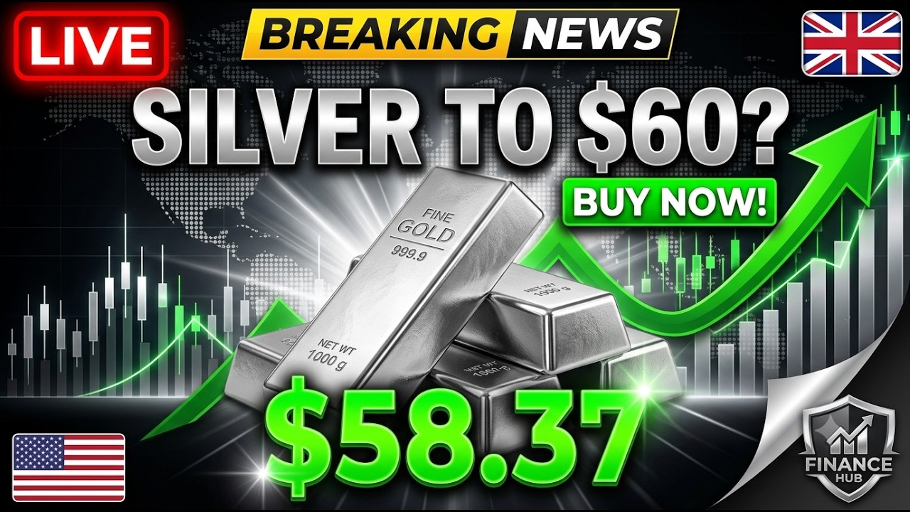 Silver Price Today LIVE | Silver Hits $58.37! Is the Next Bull Run Starting? Global Market Update