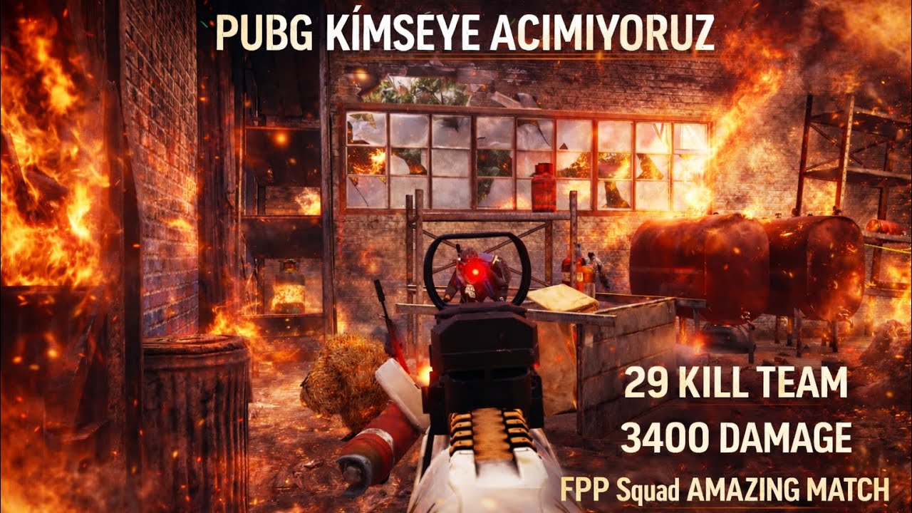 PUBG'DE KİMSEYE ACIMIYORUZ❌ 10 KİLL me ❗️🔥🔥(ufak yankı olmuş soryy) #pubg #squad #fpp
