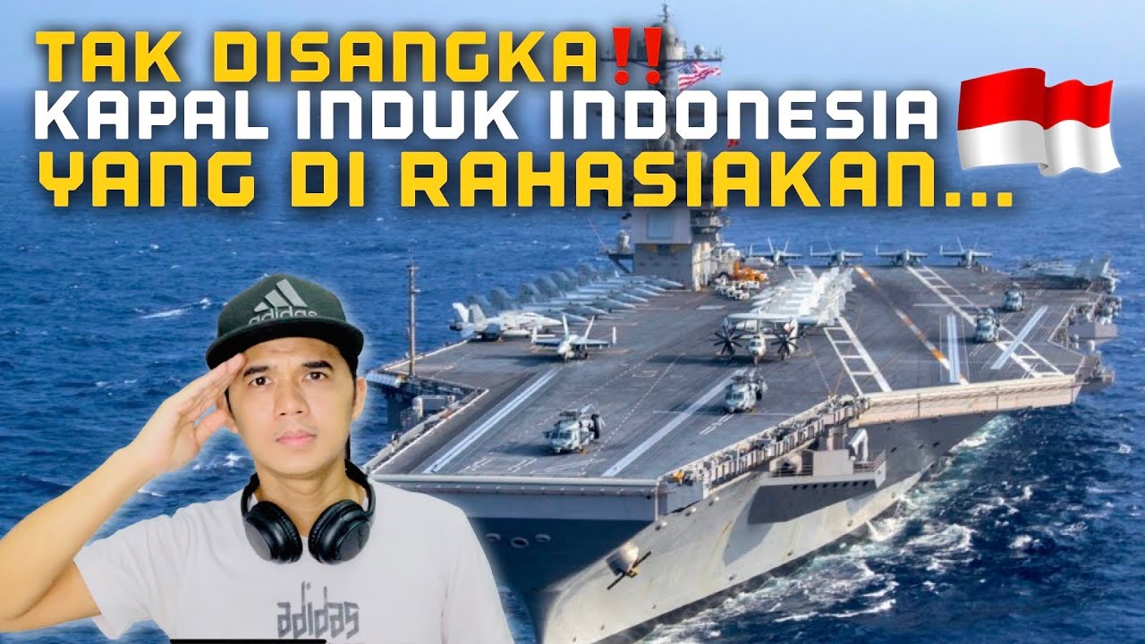 TAK DISANGKA‼️ KAPAL INDUK INDONESIA YANG DI RAHASIAKAN..| Malaysia Reaction