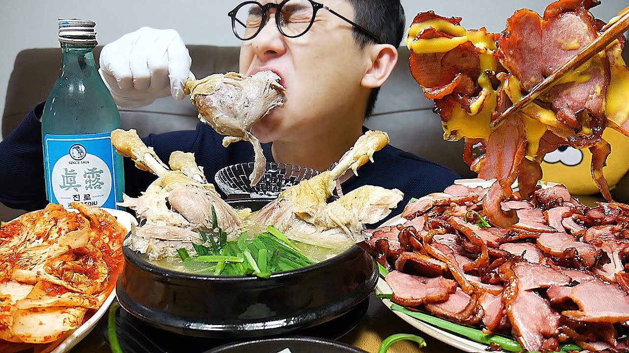 ASMR MUKBANGㅣBoiled Duck🦢 & Smoked DuckㅣEATING SHOW