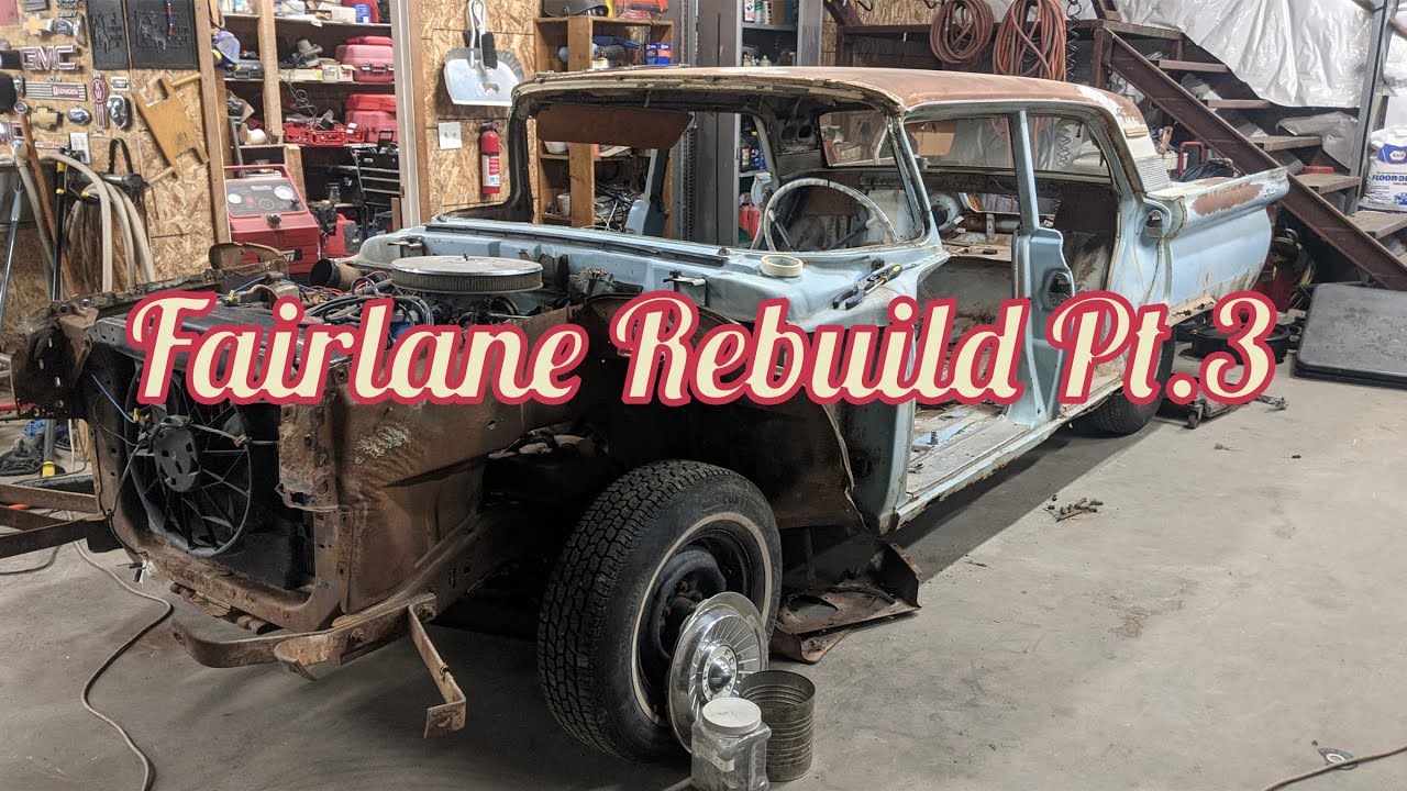 Fairlane Rebuild Pt.3 -Doors & windshield Removal