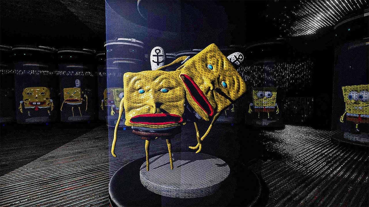 WHAT DID THEY DO TO SPONGEBOB😭😭😭