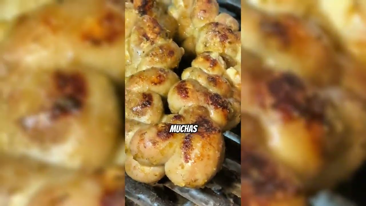 Chinchurria en barbacoa