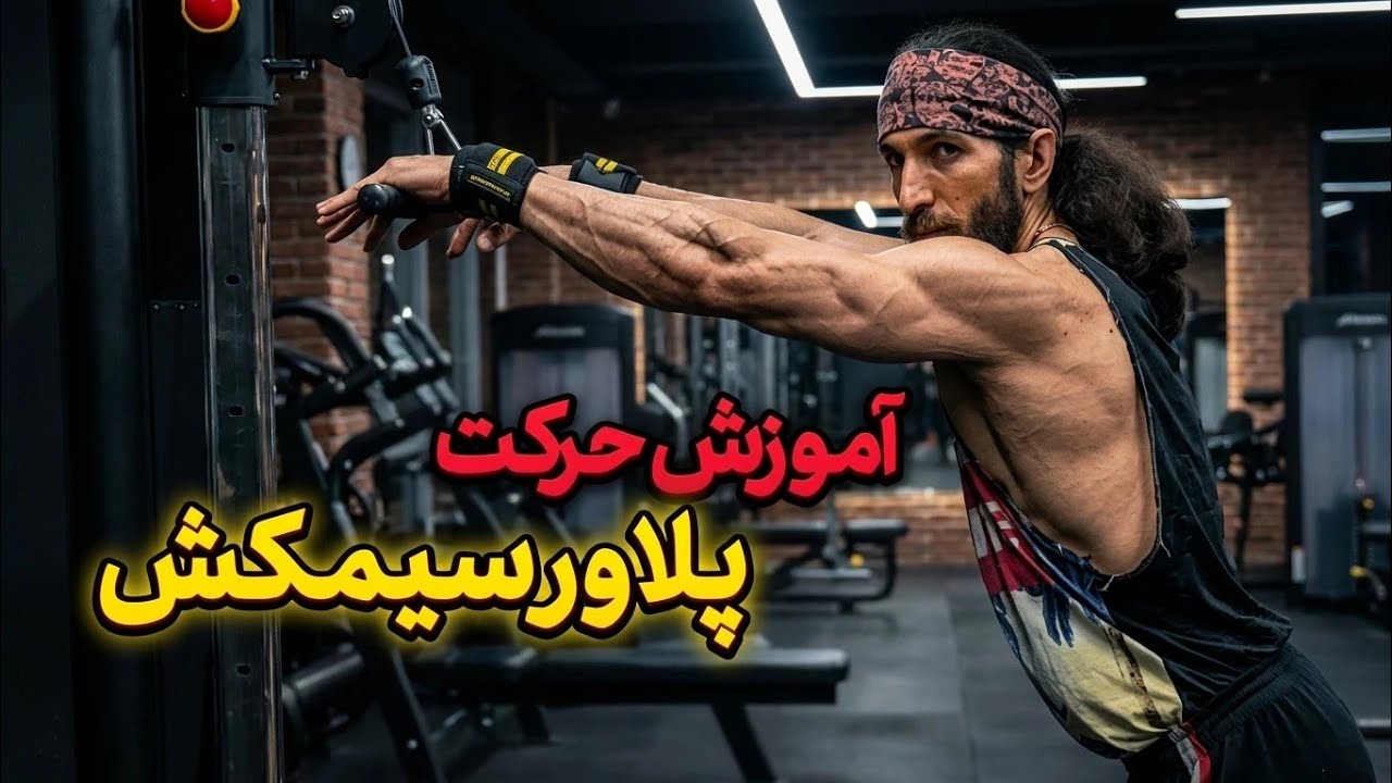 چرا زیربغلت پهن نمیشه؟ آموزش صحیح پلاور سیمکش 📐