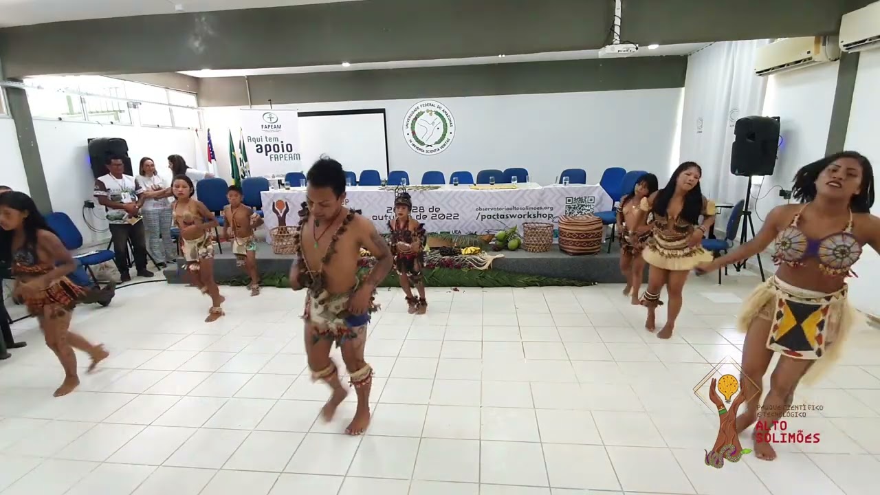 Grupo de Dança Semente do Açaí - I PaCTAS Workshop