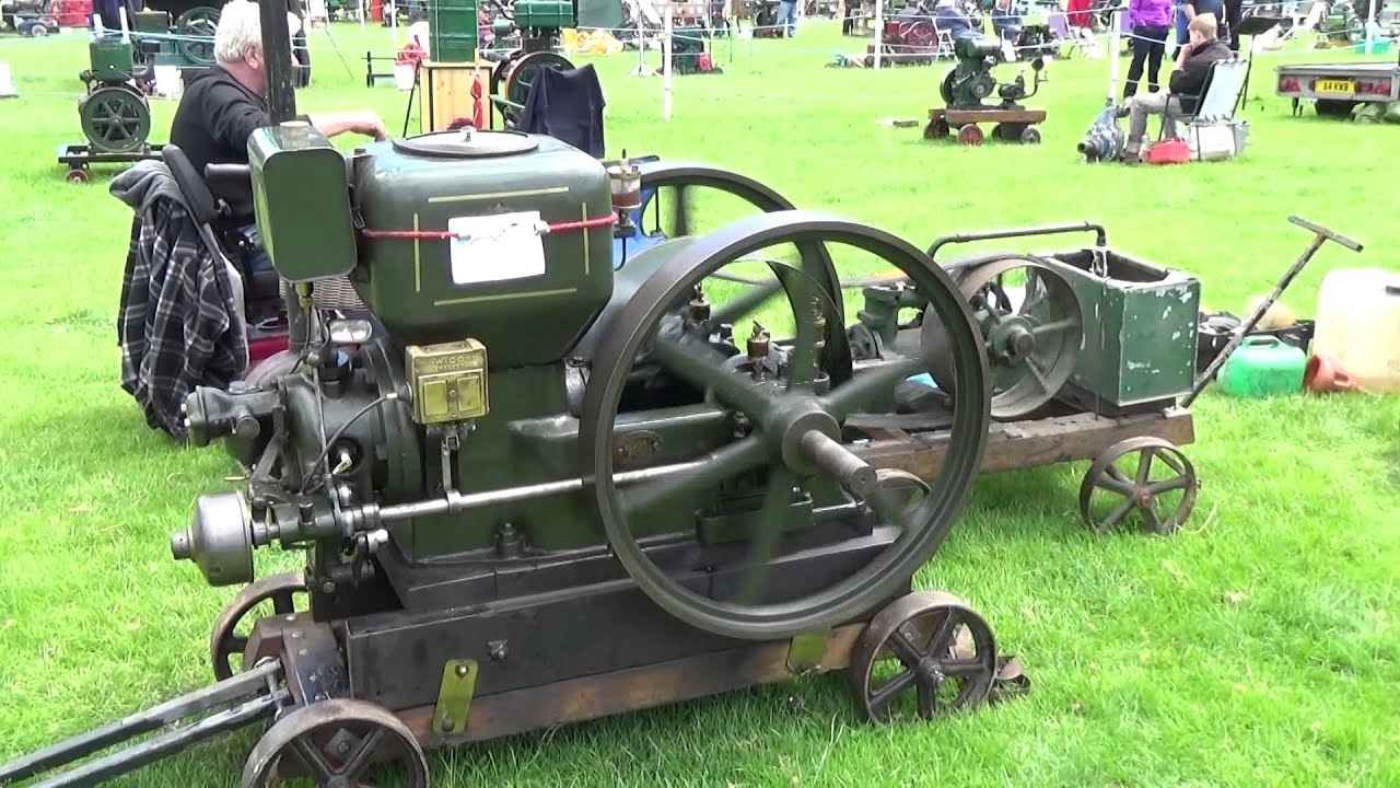 Stationary Engines Newby Tractor Fest Hall 2015
