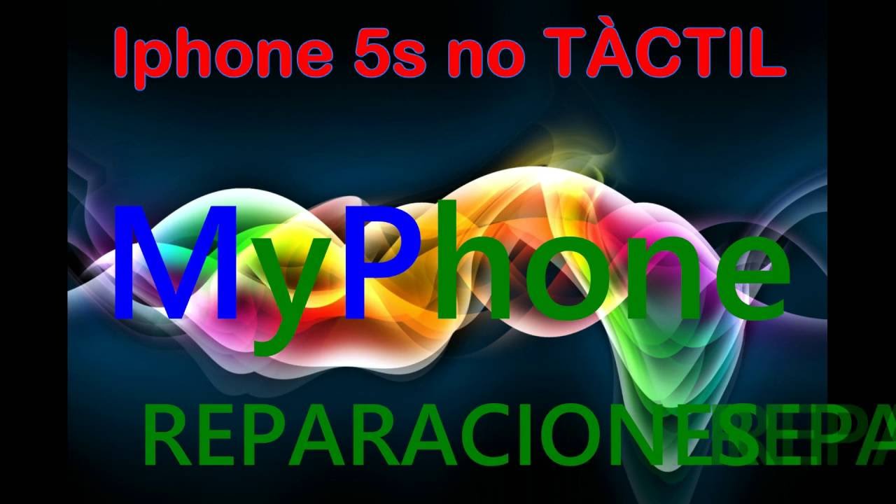 iphone 5s NO tactil