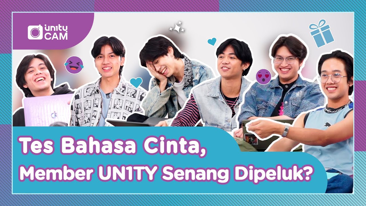 [Eng] Tes Bahasa Cinta, Member UN1TY Senang Dipeluk?? #UN1TYCam