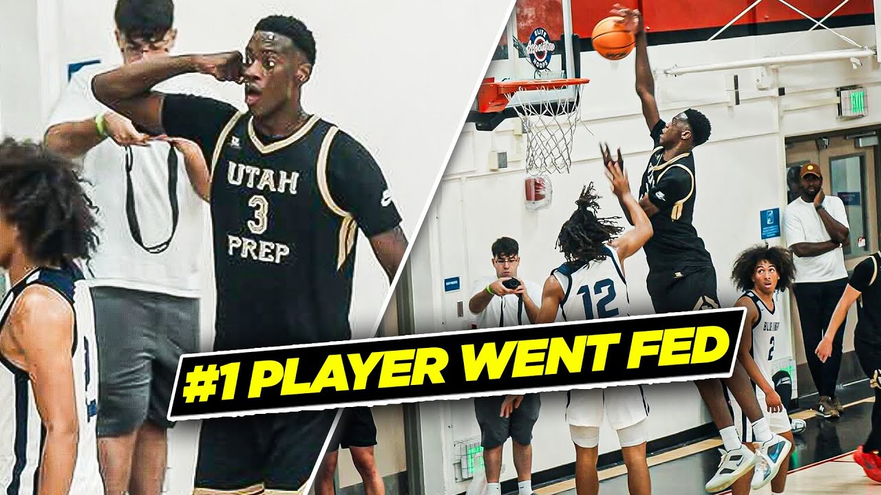 #1 Player In The Country Aj Dybantsa Goes INSANE In Cali! | Game Goes Down To The Wire
