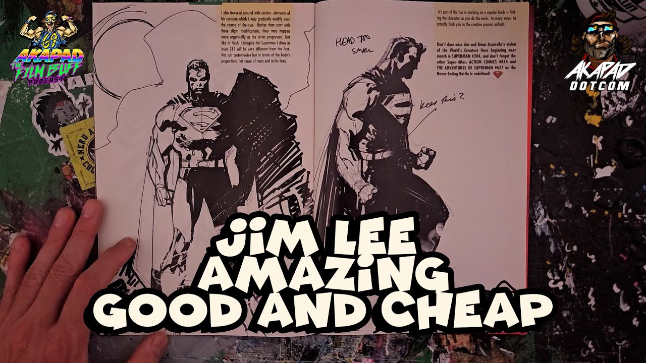JIM LEE's SUPERMAN SKETCHBOOK