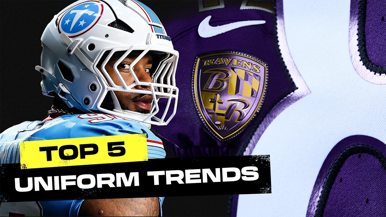 Top 5 NFL Helmet & Uniform Trends to Expect More of in 2026 and Beyond