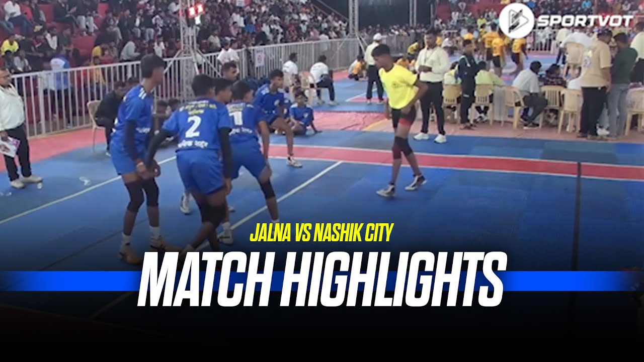 🔥 JALNA Vs NASHIK CITY | Epic Men's Kabaddi Battle | 36th Sub Junior Rajya Ajinkyapadh 2025/26 💥 