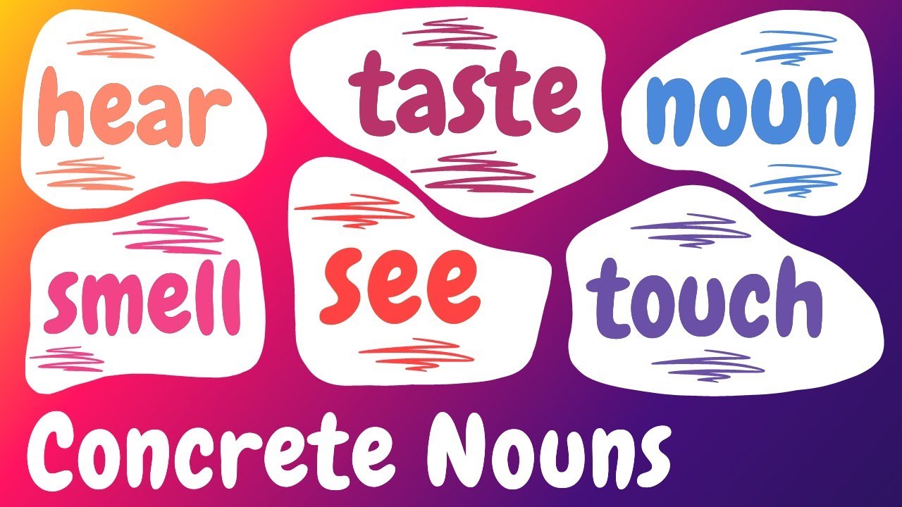 How To Learn Concrete Nouns in American English | English Grammar Lessons