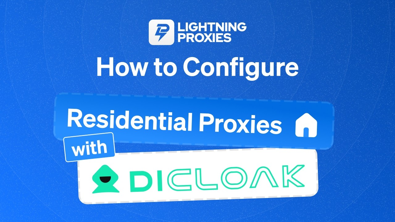 How to Configure Residential Proxies with DI Cloak Browser