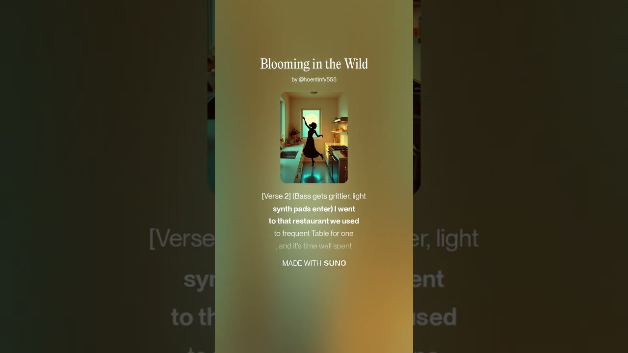 Blooming in the Wild #songs