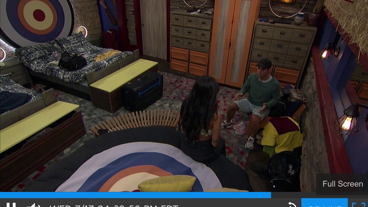 Tommy and Analyse Talk - BB21 Live Feed Clip