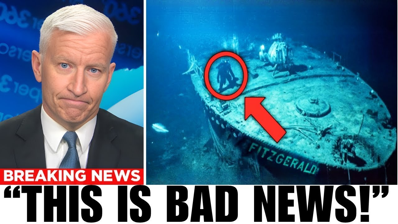 Underwater Drone Descends to the SS Edmund Fitzgerald and What It Saw Shook the World!