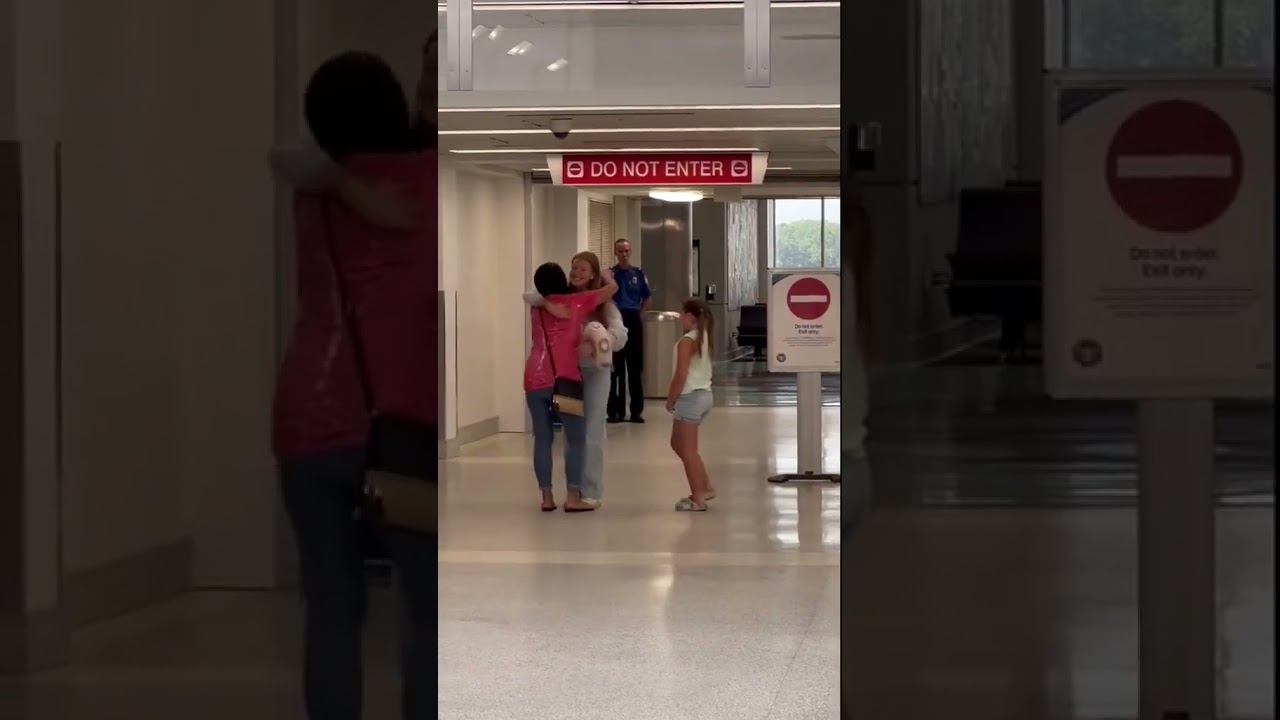 Host Family in Ohio Meets Exchange Student for the First Time