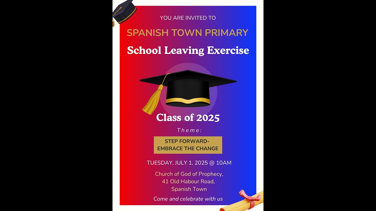 Spanish Town Primary School Leaving Excercise 2025