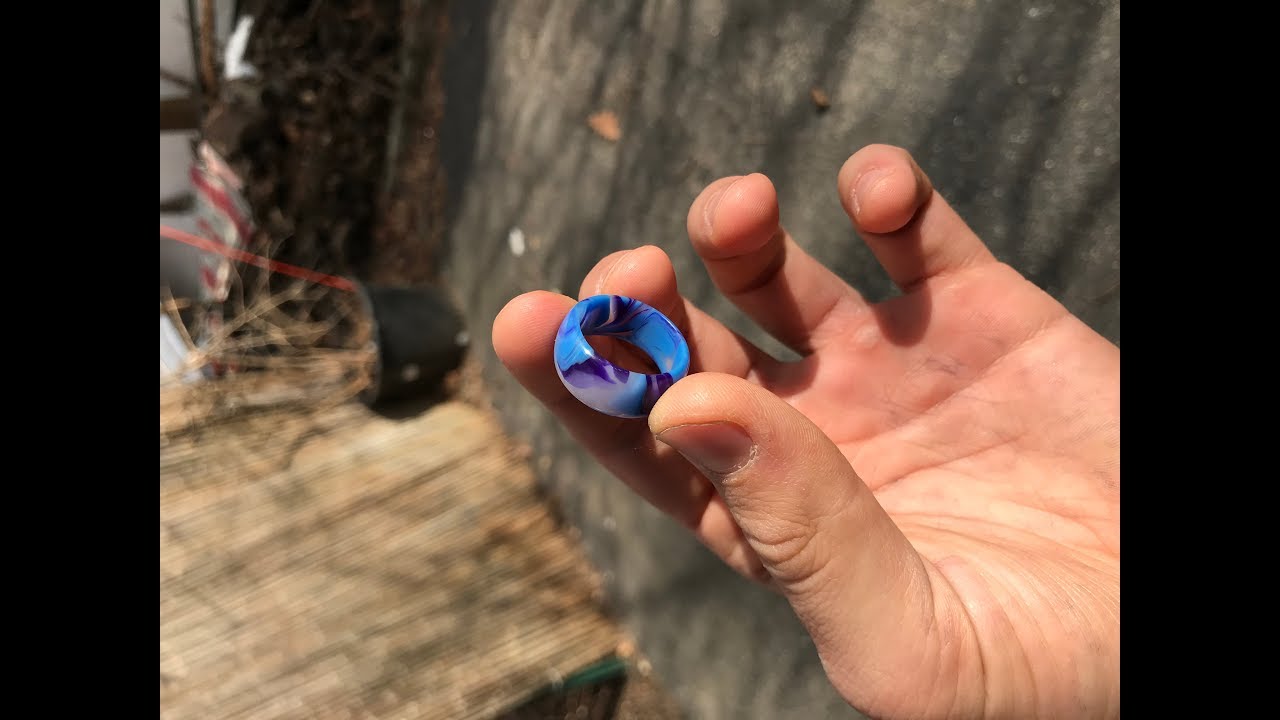 How to make a resin ring, WITHOUT A LATHE!