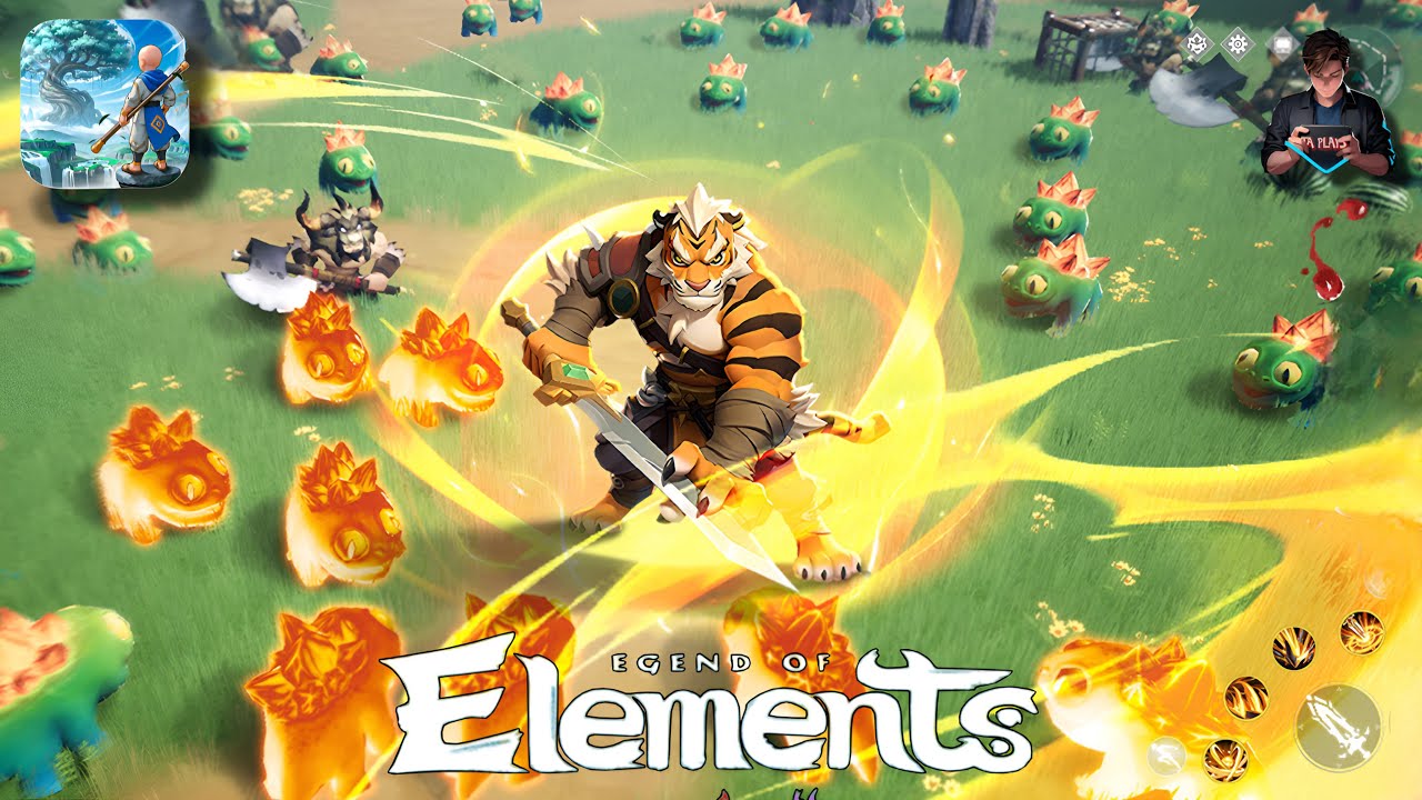 Legend of Elements First Gameplay Walkthrough | Android / iOS 