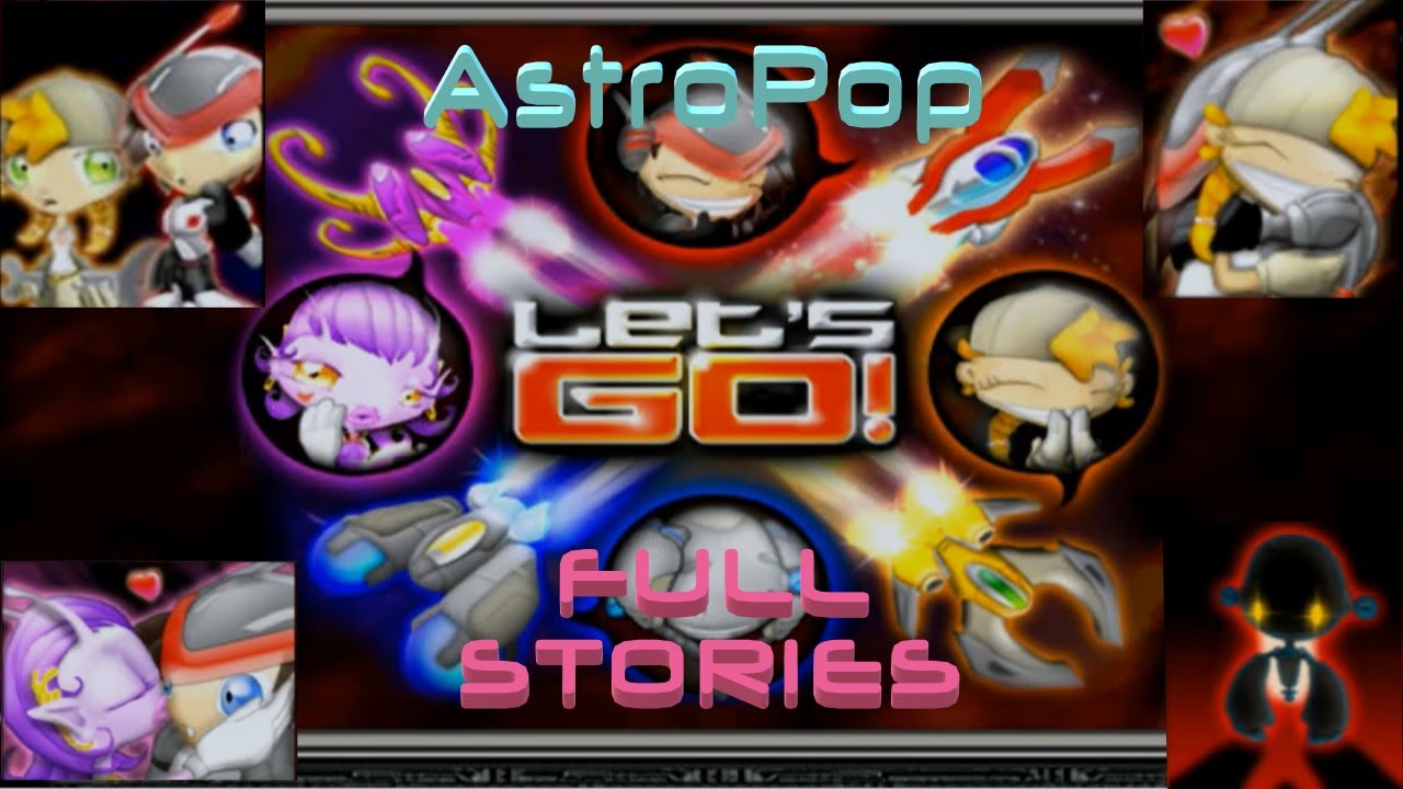 AstroPop Deluxe - Complete Stories in Classic Mode (All Characters)