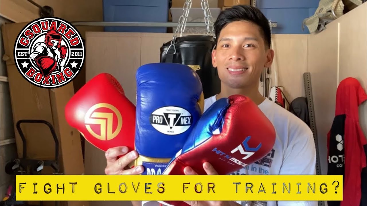 Can You Use FIGHT GLOVES For Training/ Heavy Bag Work?