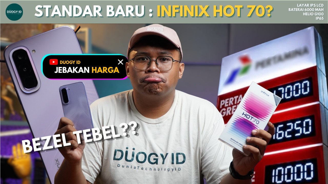 Baterai 6000mAh & 120Hz Cuma 2 Jutaan? Bongkar Habis Kelebihan & Kekurangan Infinix Hot 70!