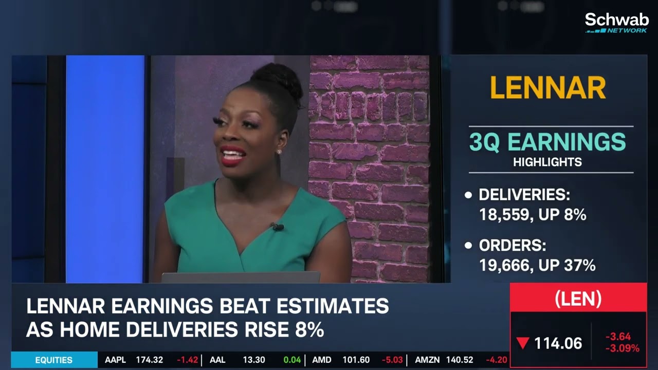 Adobe (ADBE), Lennar (LEN) Shares Sliding After Earnings