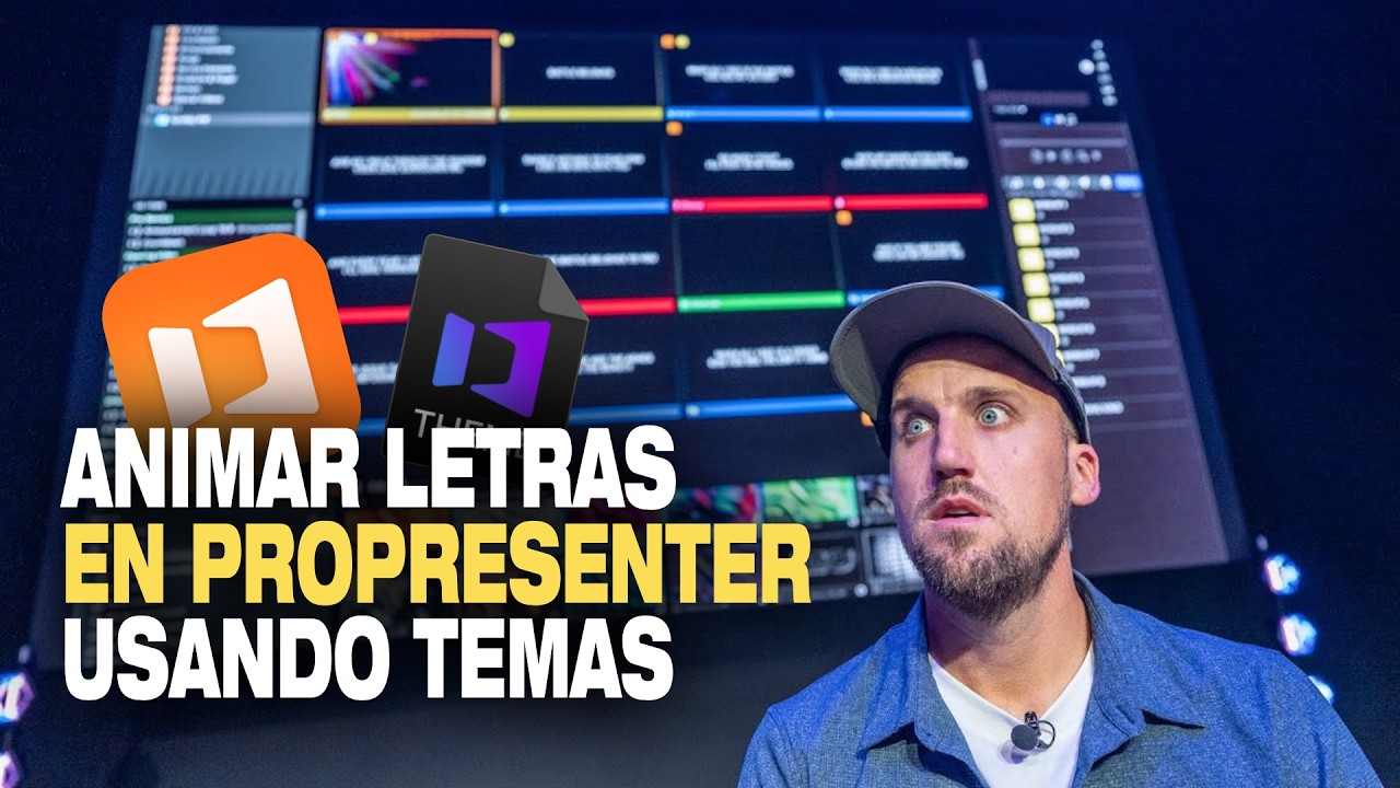 Pack de Temas Para tener Letra animada en Propresenter