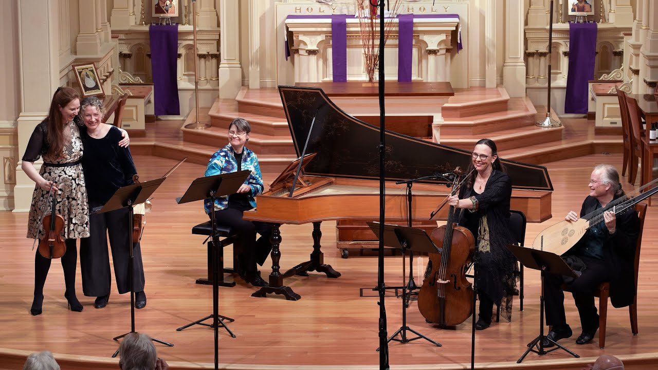 Matteis - Aria Amorosa. Voices of Music, original instruments 8K