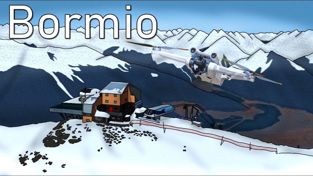 Italy - Bormio - Cima Bianca 3012m | 4K | Drone video