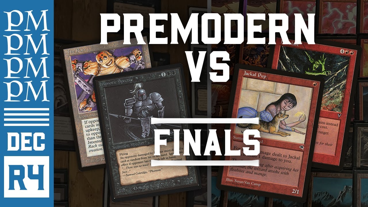 Pitiless Rack vs Sligh - Premodern MTG Tournament -  Round 4