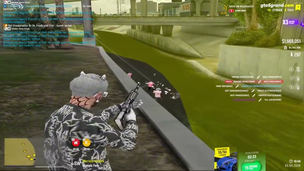 Grand RP I Blau Weißer Carlo I Hukong