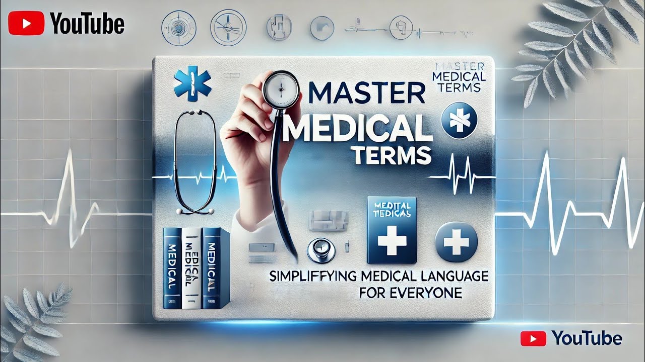 المصطلحات الطبية 🧑‍⚕️/ 1 / القواعد الاولى للمصطلحات الطبية