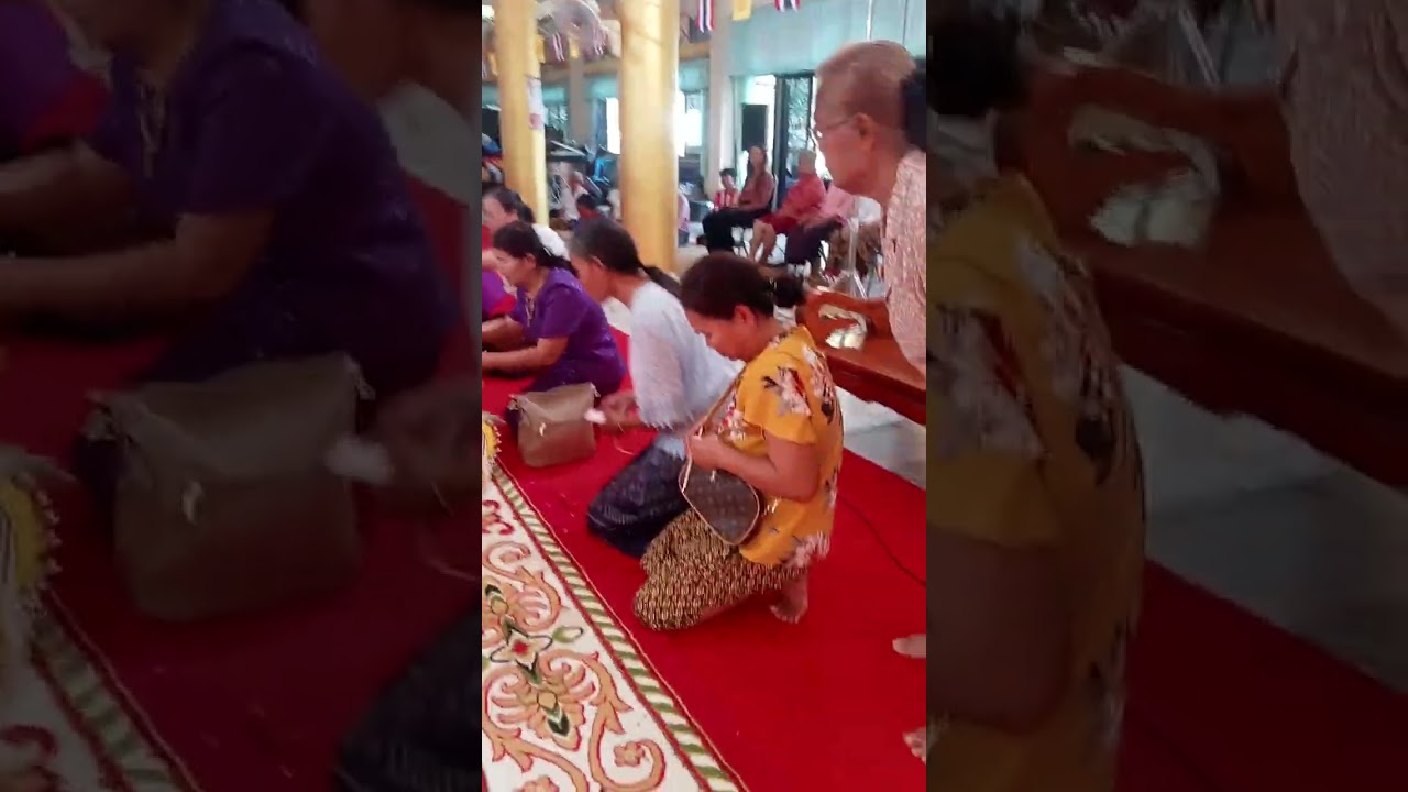 บางส่วนในพิธีเทศน์สอนนาค 3 นาคตระกูลแก้วมะเริง
