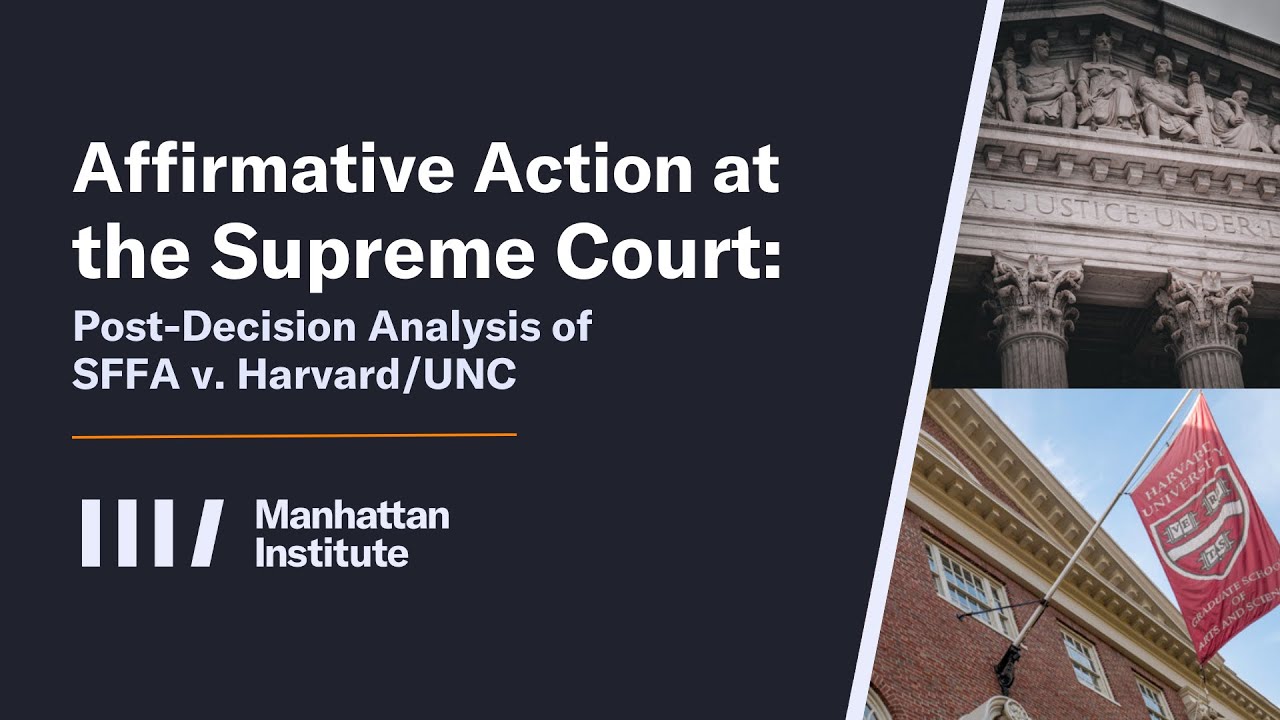 Affirmative Action at the Supreme Court: Post-Decision Analysis of SFFA v. Harvard/UNC