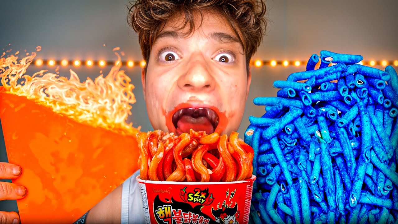 Diminuto VS Gigante Comida Extrema + ASMR🥵