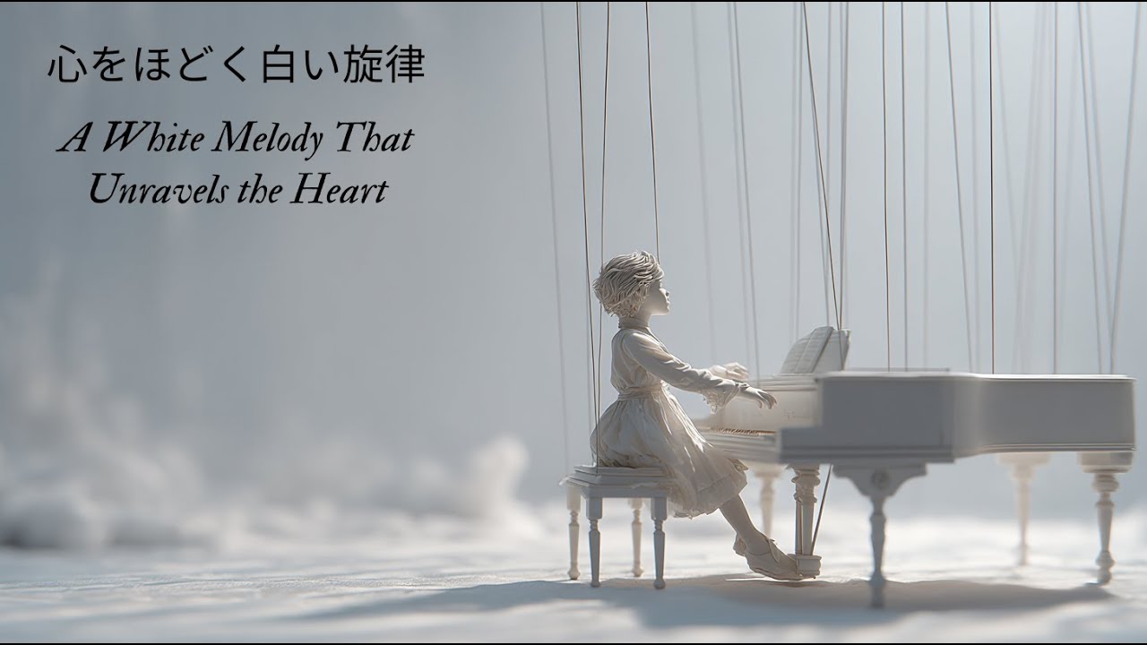 【癒しのピアノBGM】心をほどく白い旋律｜A White Melody That Unravels the Heart