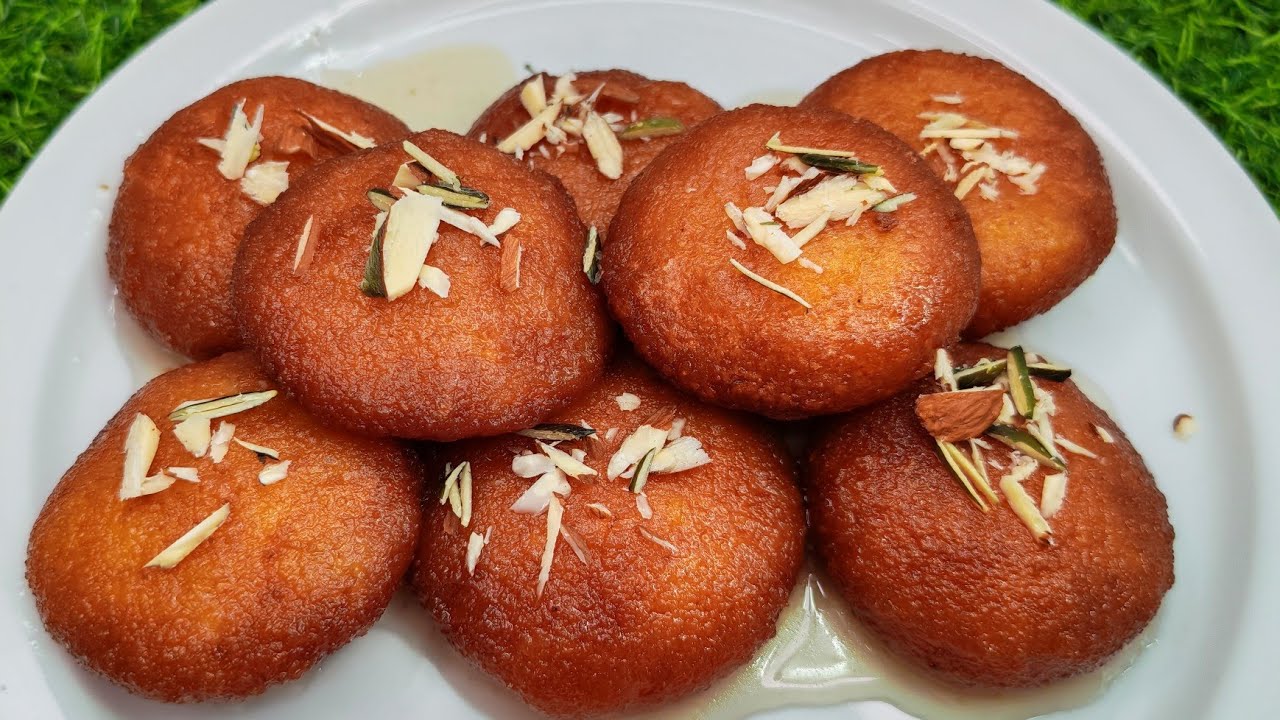ঈদ স্পেশাল সুজির রসবড়া মিষ্টি রেসিপি। সুজি দিয়ে  দারুন স্বাদের রসবড়া রেসিপি। Sujir Rasbora Recipe 